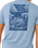 The Rip Curl Mens Keep On Trucking T-Shirt in Faded Denim