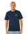 The Rip Curl Mens Hazey Days T-Shirt in Dark Navy
