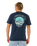 The Rip Curl Mens Hazey Days T-Shirt in Dark Navy