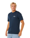 The Rip Curl Mens Hazey Days T-Shirt in Dark Navy