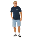 The Rip Curl Mens Hazey Days T-Shirt in Dark Navy