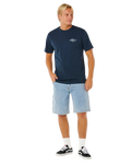 The Rip Curl Mens Hazey Days T-Shirt in Dark Navy