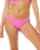 Premium Surf Good Bikini Bottoms in Super Pink