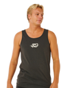 Inner Visions Vest in Washed Black