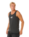 Inner Visions Vest in Washed Black