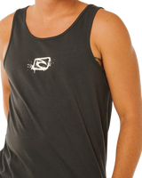 Inner Visions Vest in Washed Black