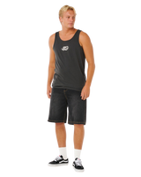 Inner Visions Vest in Washed Black