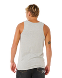 The Rip Curl Mens Inner Visions Vest in Grey Marle