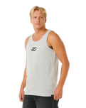 The Rip Curl Mens Inner Visions Vest in Grey Marle