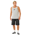 The Rip Curl Mens Inner Visions Vest in Grey Marle