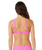 Premium Surf Halter Bikini Top in Super Pink