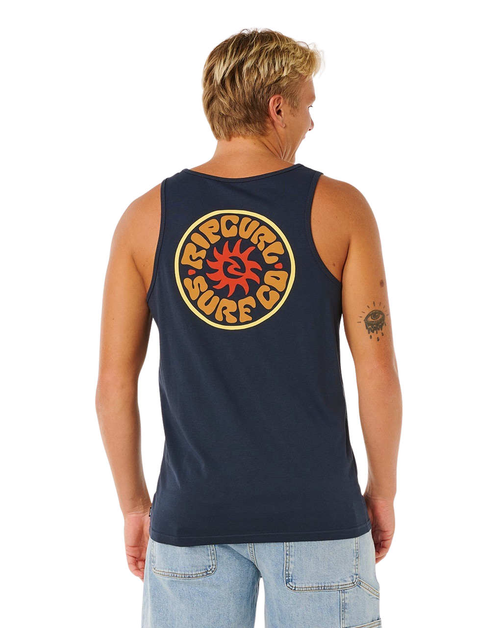 Pacific Rinse Vest in Dark Navy