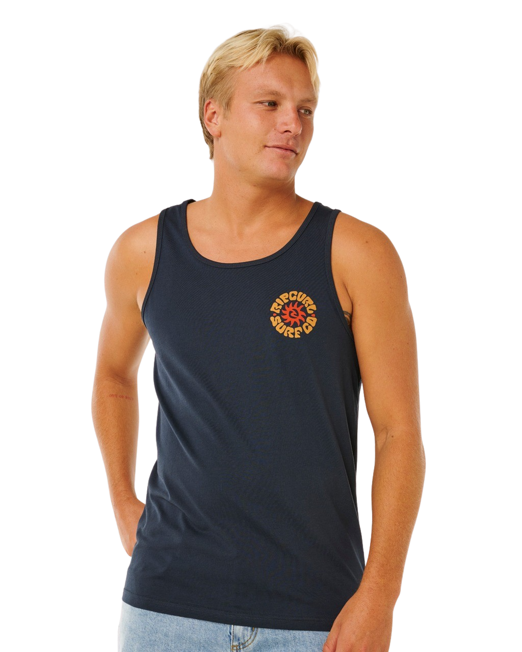 Pacific Rinse Vest in Dark Navy