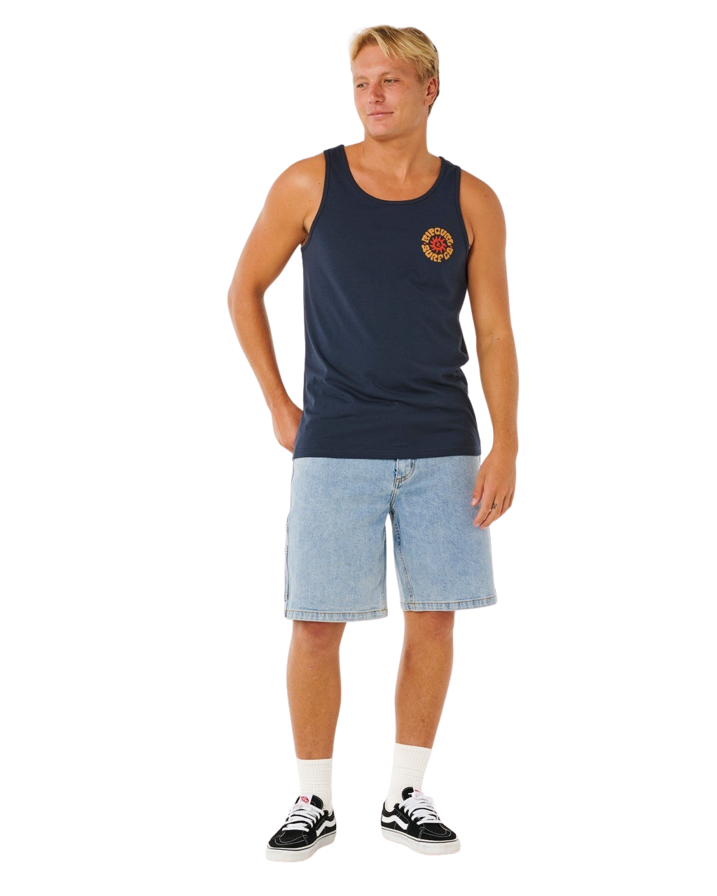 Pacific Rinse Vest in Dark Navy