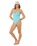 Vibe Surf One Piece Swimsuit in Sea Blue
