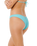 Vibe Surf High Cheeky Bikini Bottoms in Sea Blue