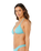 Vibe Surf D-DD Sliding Tri Bikini Top in Sea Blue