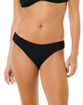 Vibe Surf Good Hipster Bikini Bottoms in Black