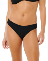 Vibe Surf Good Hipster Bikini Bottoms in Black