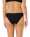 Vibe Surf Good Hipster Bikini Bottoms in Black