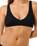 Vibe Surf V Neck Bikini Top in Black