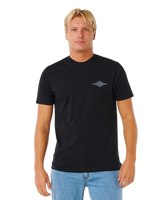Streamline Diamond T-Shirt in Black