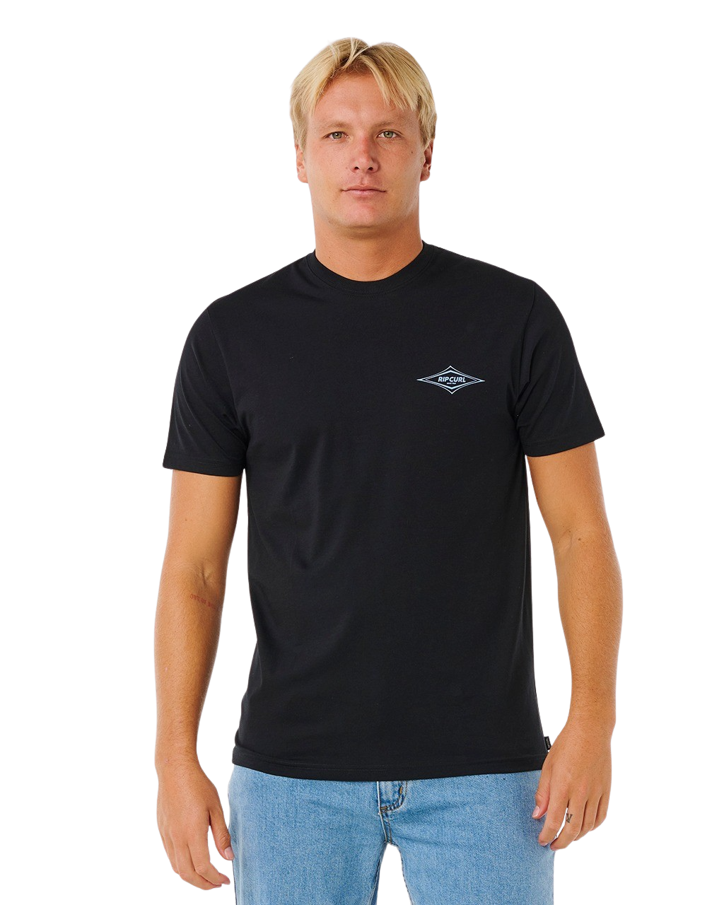 Streamline Diamond T-Shirt in Black