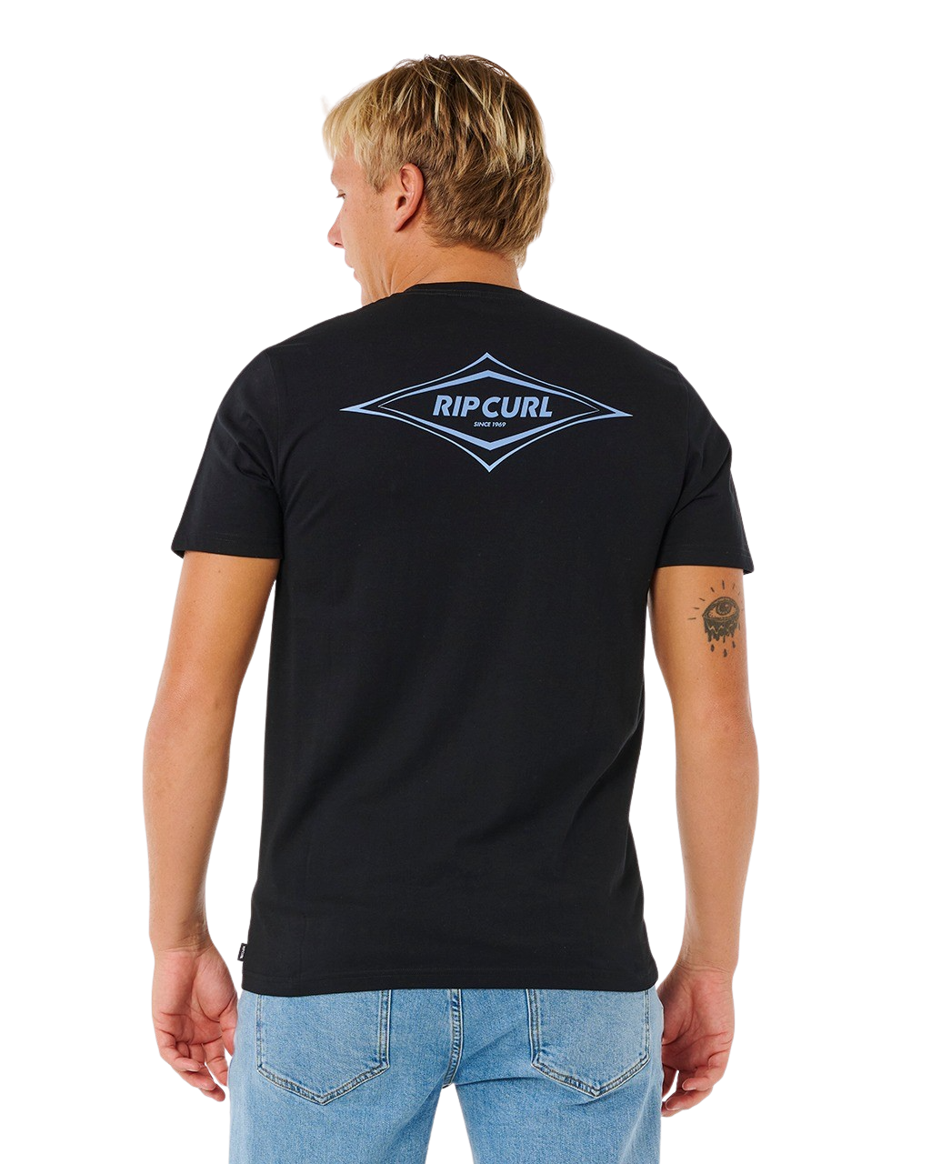 Streamline Diamond T-Shirt in Black