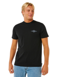 Streamline Diamond T-Shirt in Black