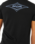 Streamline Diamond T-Shirt in Black