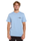Streamline Diamond T-Shirt in Faded Denim