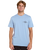 Streamline Diamond T-Shirt in Faded Denim