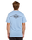 Streamline Diamond T-Shirt in Faded Denim