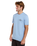 Streamline Diamond T-Shirt in Faded Denim