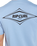 Streamline Diamond T-Shirt in Faded Denim