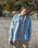 Island Heavy Twill Shirt in Faded Denim