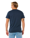 The Rip Curl Mens Streamline Likemumma T-Shirt in Dark Navy