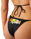 Blooming Revo Tie Side Skimpy Bikini Bottoms in Bloom