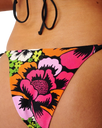 Blooming Revo Tie Side Skimpy Bikini Bottoms in Bloom