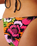 Blooming Revo Tie Side Skimpy Bikini Bottoms in Bloom