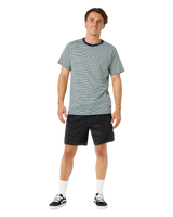 AOTS Stripe T-Shirt in Dark Navy
