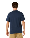 AOTS Thumb Print T-Shirt in Dark Navy
