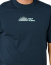 AOTS Thumb Print T-Shirt in Dark Navy
