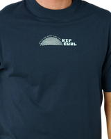 AOTS Thumb Print T-Shirt in Dark Navy