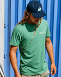 AOTS Sailboat T-Shirt in Leaf Green