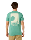 AOTS Sailboat T-Shirt in Leaf Green