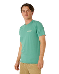 AOTS Sailboat T-Shirt in Leaf Green