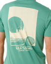 AOTS Sailboat T-Shirt in Leaf Green