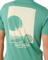 AOTS Sailboat T-Shirt in Leaf Green