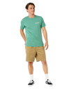 AOTS Sailboat T-Shirt in Leaf Green